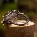 Load image into Gallery viewer, Silver ring Moedra 925s Silver