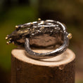 Load image into Gallery viewer, Silver ring Moedra 925s Silver