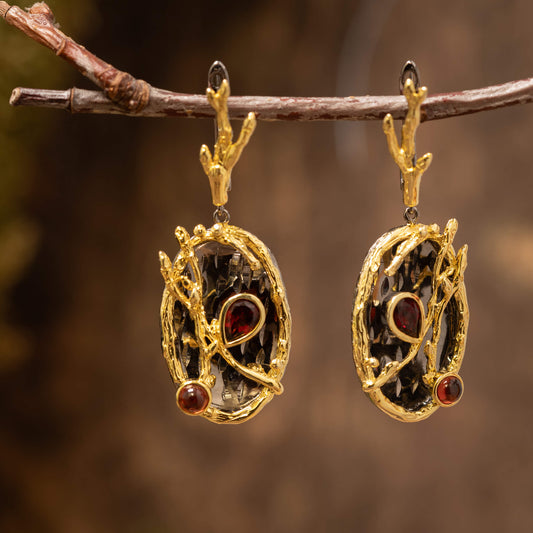 Drop Earrings Velmora 925s Silver