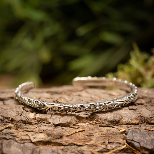 Bracelet Bangle Liraen 925s Silver