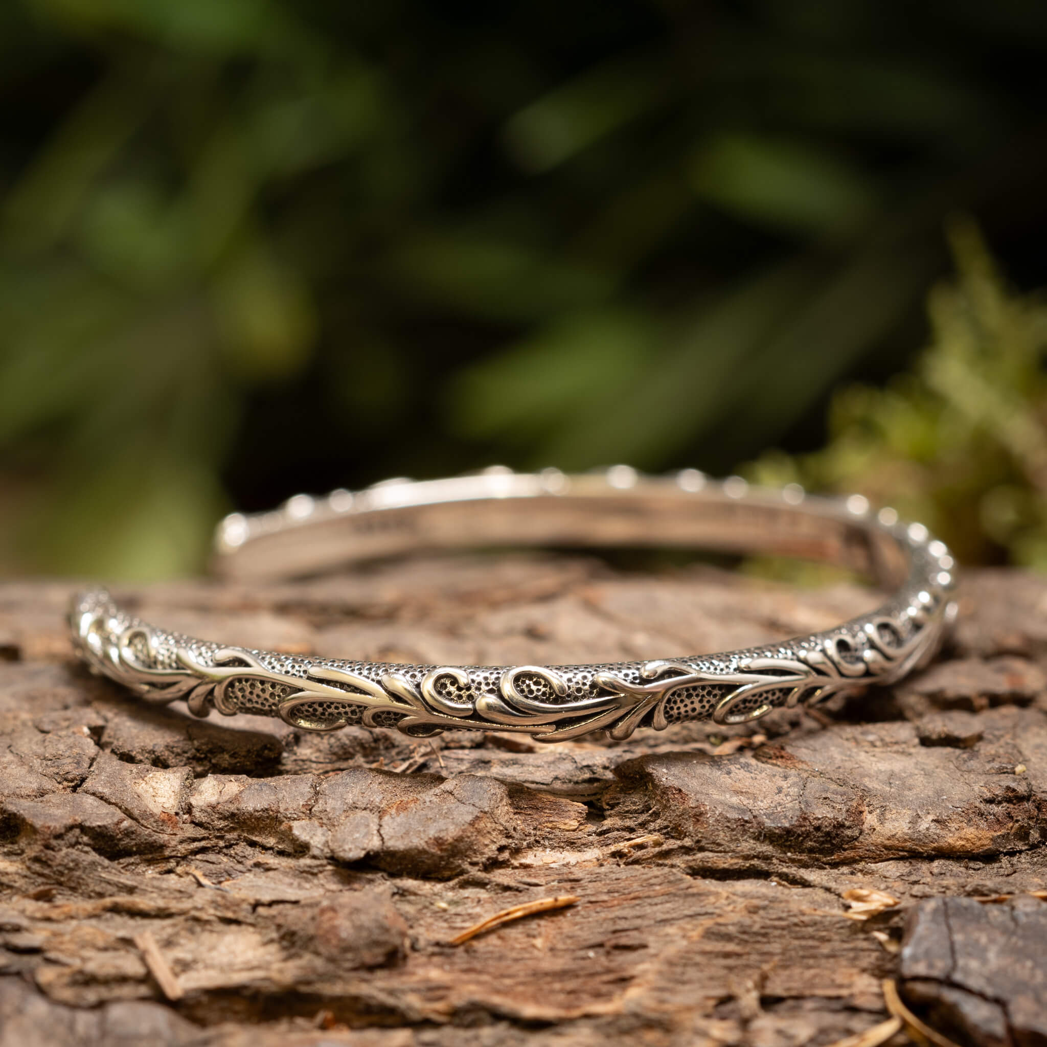Bracelet Bangle Liraen 925s Silver