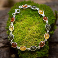 Load image into Gallery viewer, Bracelet Amber Lina 925s Silver