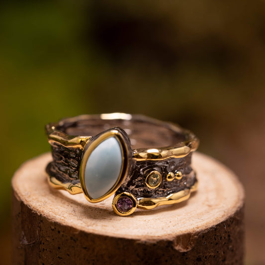 Silver ring Cryal 925s Silver