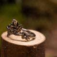 Load image into Gallery viewer, Silver ring Elandra 925s Silver
