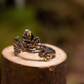 Load image into Gallery viewer, Silver ring Elandra 925s Silver
