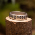 Load image into Gallery viewer, Silver ring Futhark 925s Silver
