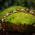 Load image into Gallery viewer, Alina Amber Bracelet 925s Silver
