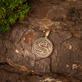 Load image into Gallery viewer, Nordic Coin Pendant Bronze – Image 2
