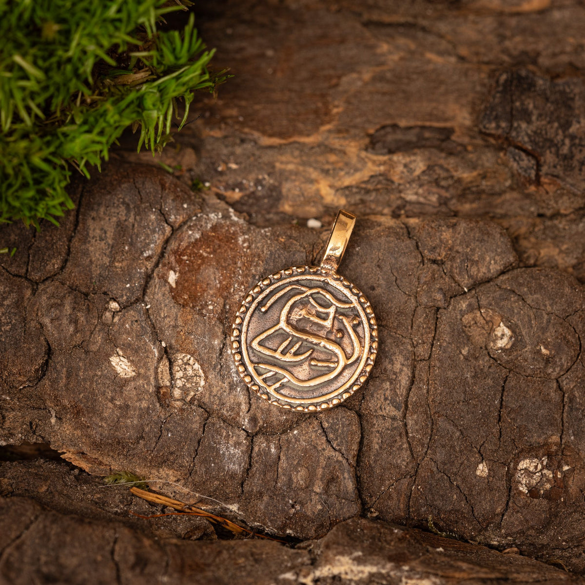 Nordic Coin Pendant Bronze – Image 2