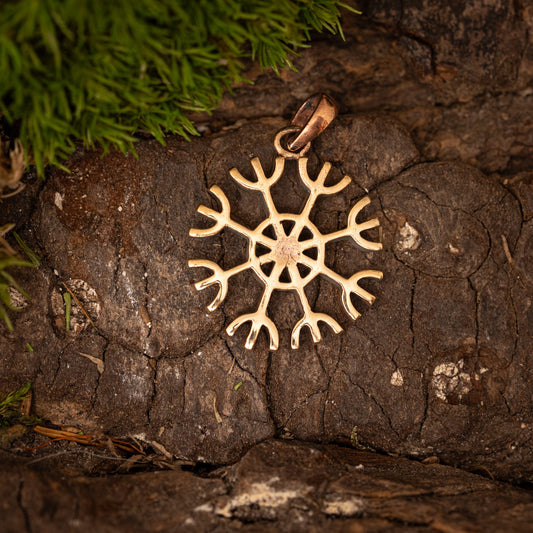 Yggdrasil Tree of Life Pendant Bronze – image 1