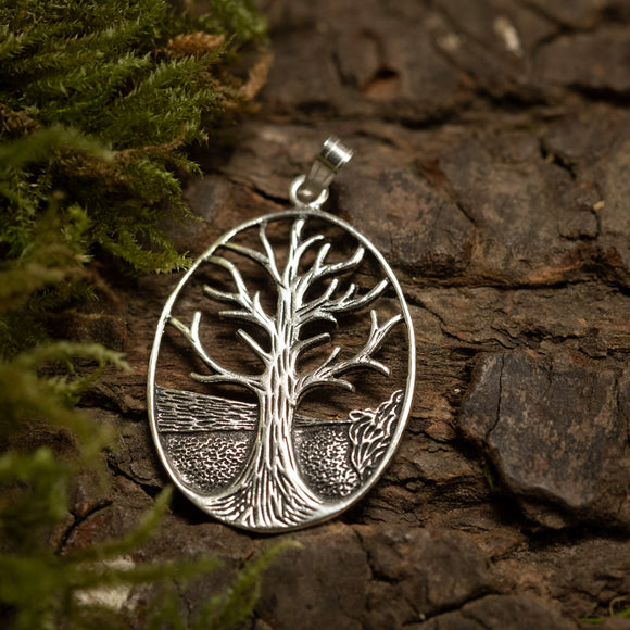 Yggdrasil Tree of Life Pendant Vera 925's Sterling Silver
