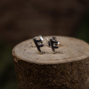 Earrings Runes 925s Silver