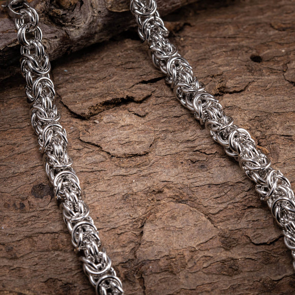 Necklace King chain Steel 10mm