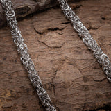 Necklace King chain Steel 8mm