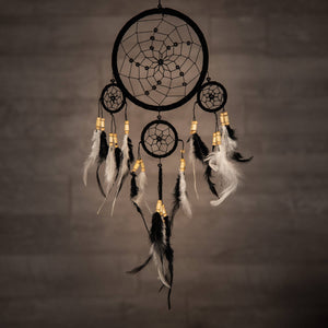 Dreamcatcher 16cm with Natural Beads