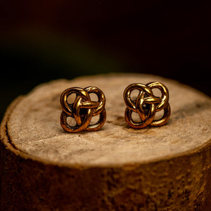 Earrings Jordknuden Bronze 