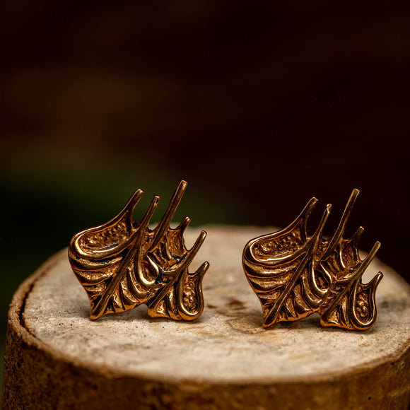 Earrings Ship Bronze 