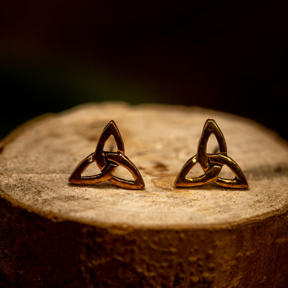 Earrings Celtic Knot Bronze