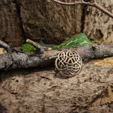 Brooch Celtic knot Large Bronze