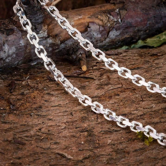 Necklace Anchor Chain 925s Silver 4.5mm
