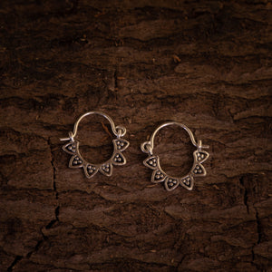 Earrings Twine 925s Creoles