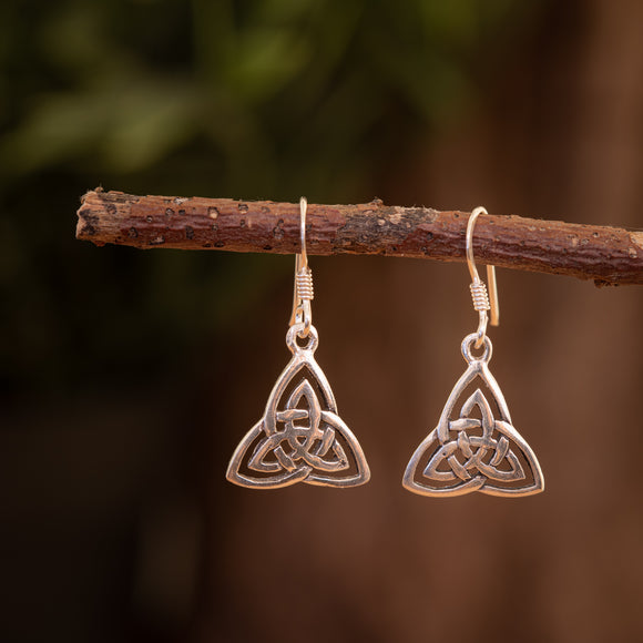 Hanging Earrings Yggdrasil Tree of Life March 925s Silver