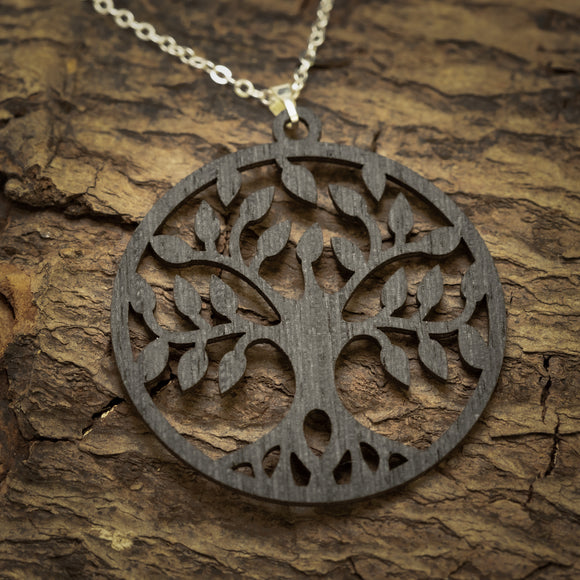 Necklace Yggdrasil Wood Viking