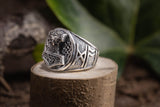 Thors Hammer Silver Ring 925s Silver