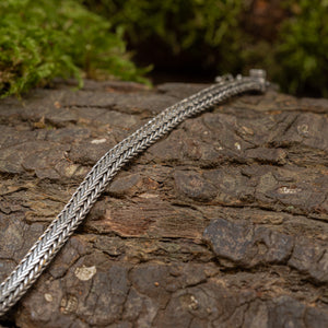 Bracelet ByKila Flat Herringbone 4mm 925s Silver