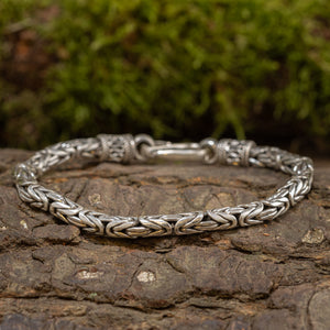 Bracelet ByKila King chain 5mm 925s Silver