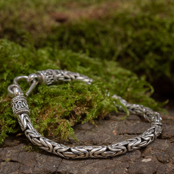 Bracelet ByKila King chain 5mm 925s Silver