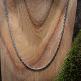 Necklace ByKila King chain 3mm 925s Silver