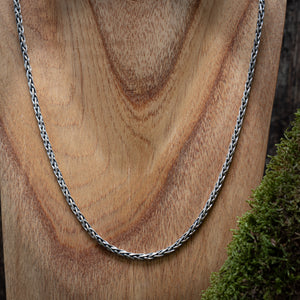 Necklace ByKila Dragene 3mm 925s Silver