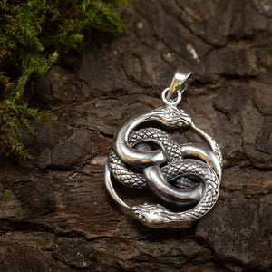 Snake Auryn Pendant 925s Silver