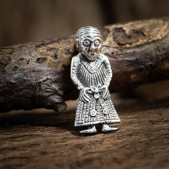 The figure from Revninge Pendant 925s Sterling Silver