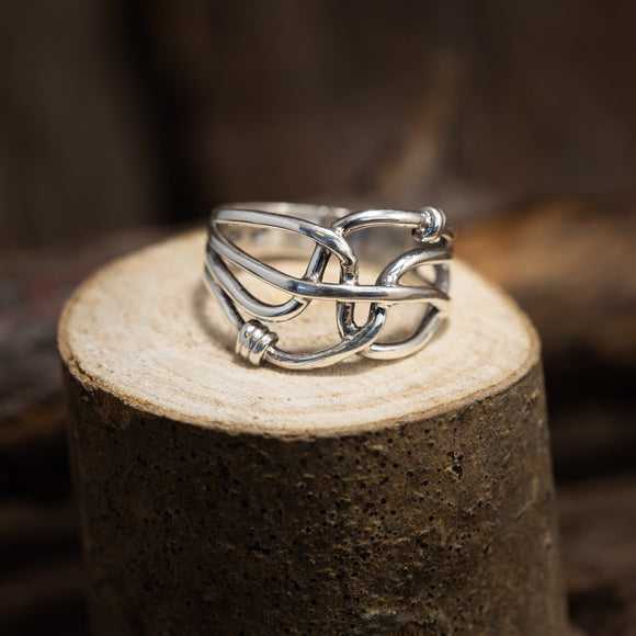 Viking knot Silver ring 925s Silver