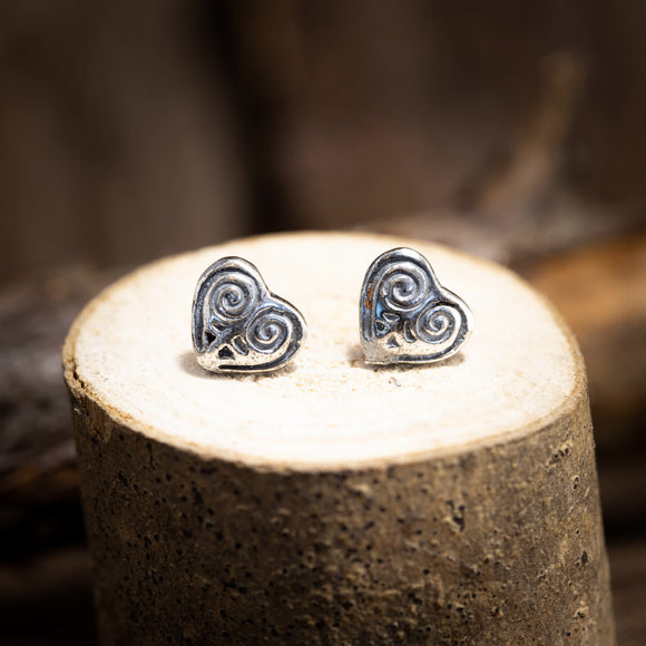 Earrings Hearts 925s Silver