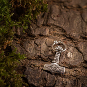 Thor's Hammer Pendant 925s Sterling silver earth watch