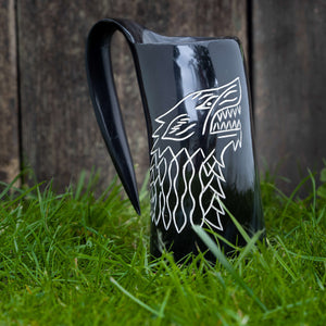 Viking mug Wolf Horn (600-800ml)
