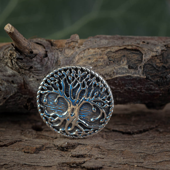 Amulet Yggdrasil Life Tree Pendant 925s Sterling Silver