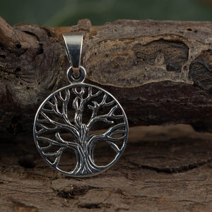 Yggdrasil Tree of Life Pendant Unuk 925s Sterling Silver