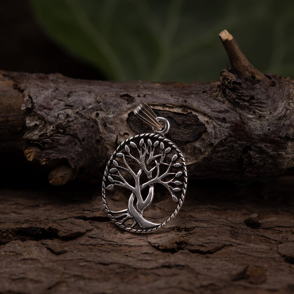 Yggdrasil Tree of Life Pendants Rinth 925s Silver