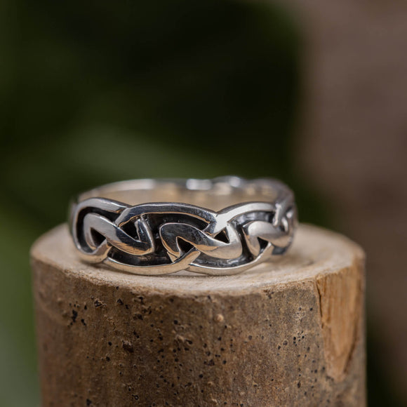 Silver ring Celtic Pattern 925s Silver