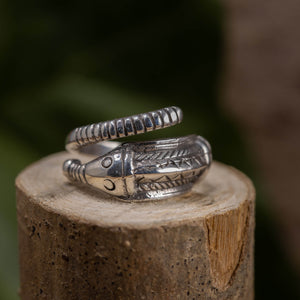Silver Ring Snake 925s Silver