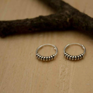 Earrings Tylia 925s Silver Creoles