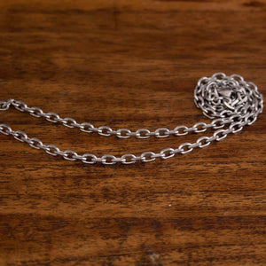 Necklace Anchor Chain in Steel 4mm
