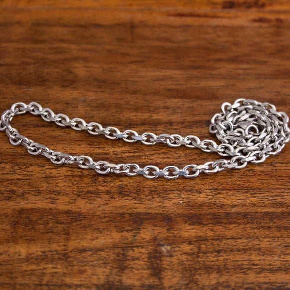 Necklace Anchor Chain in Steel 5mm